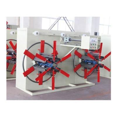 China Hose machine soft plastic pipe machine/hdpe coiling winding reel/plastic pipe winding machine for sale