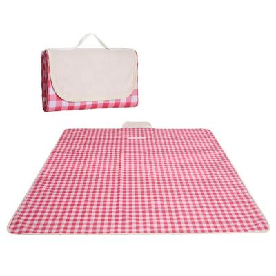 China Convenient Foldable Outdoor Blanket Park Blanket Beach Mat For Picnic Camping Waterproof Mat for sale