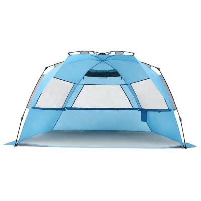 China Pop Up Pop Up Tent Waterproof Outdoor Portable Beach Sun Shelter for sale