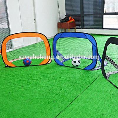 China Easy To Fold Small Outdoor Playground Pop Football Goal Target for sale