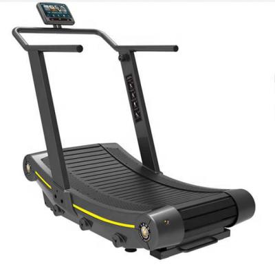 China self- generated treadmill for sale/Curved treadmill wholesale commercial fitness running unpowered treadmill for sale