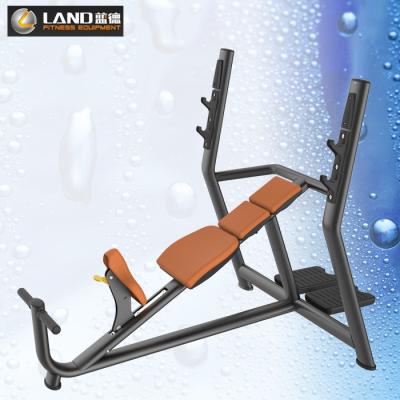 China Land Fitness Top Quality Cheaper Free Weight Incline Bench LD-7019A for sale