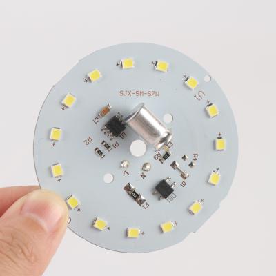 China 44mm 7w 15w 5730 circle oem plate smd led pcb board for bulb 100*100*1.5 for sale