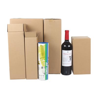 China Custom Rectangular Corrugated Express Motion Box Disposable Hot Selling Packing Cardboard for sale