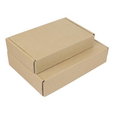 China Disposable Aircraft Box Three Layer B Tile Clothing Cardboard Packing Box Express Delivery Aircraft Box Custom for sale