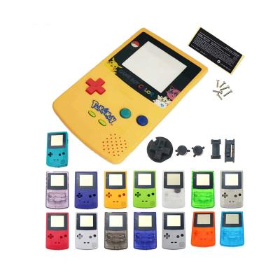 China Plastic NSLikey For GameBoy Color GBC Full Housing Shell Cover Screen And Buttons Kit for sale