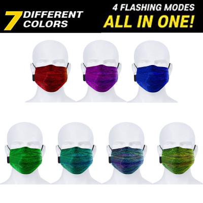 China Hot Selling Resin Light Up Mask LED Purge Mask For Costume Party For Party, Halloween, DJ, Club, Christmas for sale