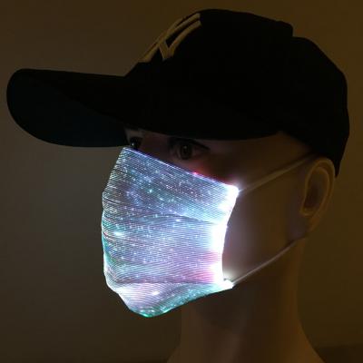 China Luminous LED Mask Hits The Face Mask, Electronic Mask For Party, Halloween, Festival, Christmas, Cosplay, Club for sale