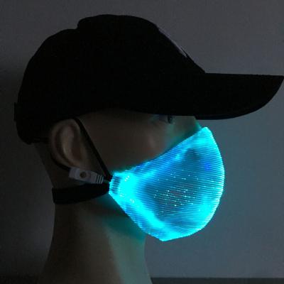 China Mask Hits Light Up Mask For Party, Halloween, Blacklight Race, Advertising, DJ, Club, Christmas for sale