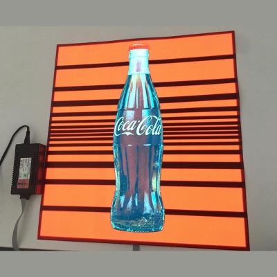 China Sign showing high quality electroluminesc EL poster, EL poster low power EL flashing sheet for sale