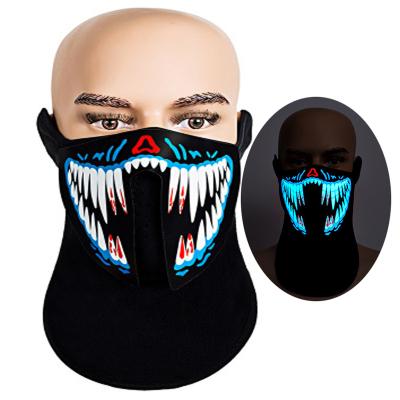 China Mask Hits Halloween Led Light Mask For Party, Halloween, Festival, Christmas, Cosplay, Club for sale