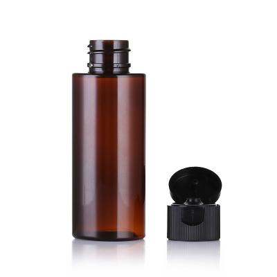 China BEAUTY PACKAGING Brown Empty Plastic Bottle Wholesale Plastic Bottles 30ml-100ml Cosmetic Bottle for sale