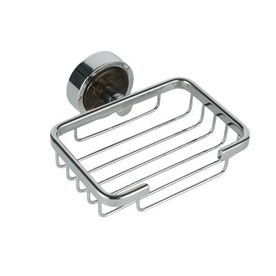 China Modern OEM Manufacturer Bathroom Fittings Chrome Brass Soap Basket Soap Dish Holder for sale