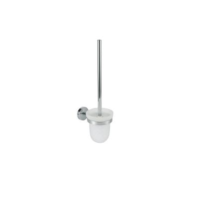 China Various Styles Modern Bathroom Accessories Chrome Finished Toilet Brush Holder for sale