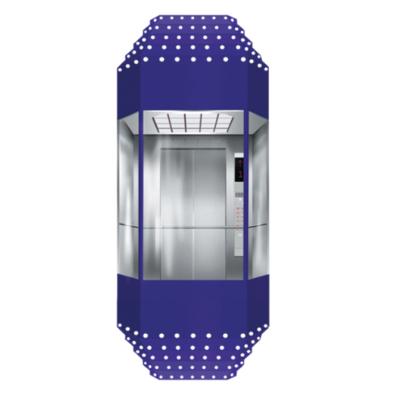 중국 Outside outdoor Round Capsule Elevator Panoramic Sightseeing Observation Glass Lift with great price 판매용