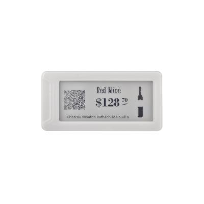 China Electronic Display Price SunpaiTag Supermarket E-ink Shelf Label Price Tag for sale