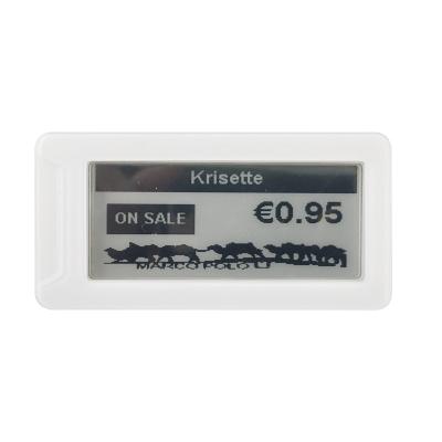 China The electronic shelf label is used on the shelf-edge to show prices SunpaiTag 3 color supermarket E-ink display smart price tag electronic shelf label vendor for sale