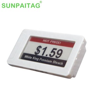 China Central Price Control 96.6% Customers Choose SUNPAITAG Supermarket Digital Price Tag Smart E Ink Display Wireless ESL Demo Kit Electronic Shelf Label for sale