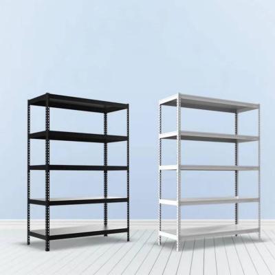 China Light Angle Iron Shelves Galvanized Stainless Steel Kitchen Storage Shelf With Holes for sale