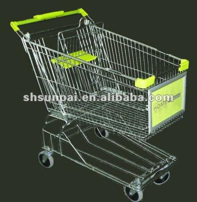 China Shopping cart with 150~240 advertising board for sale