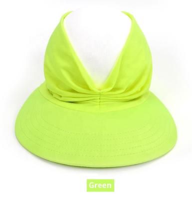 China Bright Color Character Amazon Spring Summer Sun Sun Hat Sports Women Anti Yoga Adult Hollow Hats Ultraviolet Elastic Hair Accessories for sale