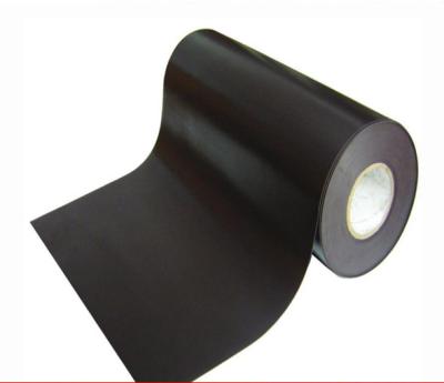 China gloss PVC laminated flexible monopole plastic magnet roll for sale