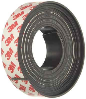 China strong rubber double sided magnetic tape for sale