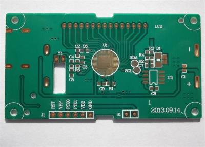 China 1.6mm ENIG Immersion Gold White Silkscreen PCB Board Layout with UL Certification for sale