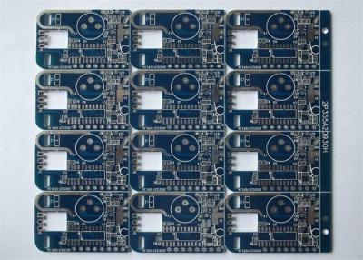 China Blue Solder Mask 4 Layer Custom PCB Boards HASL Lead Free for Card Reader for sale