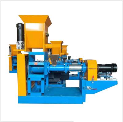 China Long Maintenance Time Processing Plant Floating Fish Feed Making Extruder Machine Price for sale