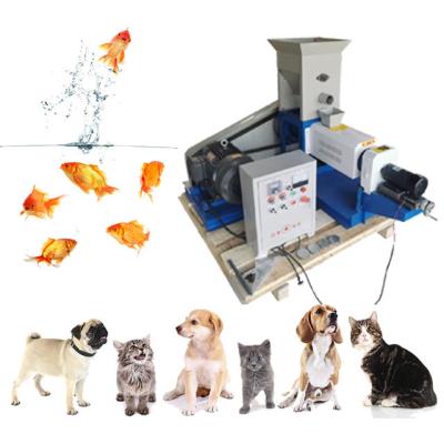 China High efficiency easy operation small capacity fish feed processing machine for sale for sale