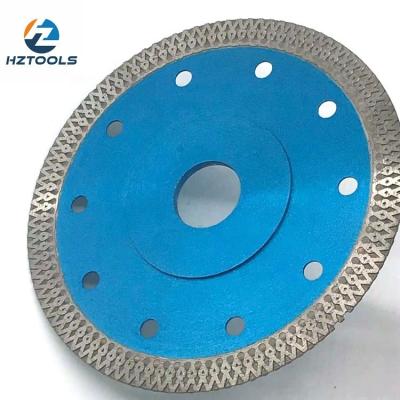 China High End Quality Tile Tiling Tool 5inch 125mm Turbo Mesh Tile Ultra Thin Diamond Saw Blade, Diamond Disc For Cutting Ceramic Tile. for sale