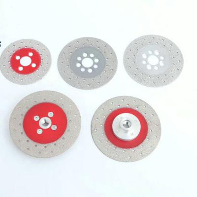 China Grinding and Cutting Diamond Saw Blade M14 Marble Flange Plated Marble 180mm 7inch Grinding and Cutting Disc WHITE à venda