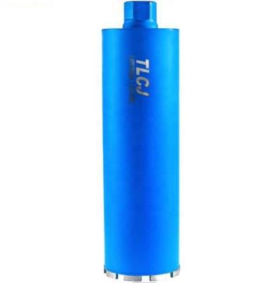 China Concrete 51mm 76mm 102mm 152mm 202mm 1 1/4 UNC Grades All Diamond Core Drill Bit For Reinforced Concrete en venta