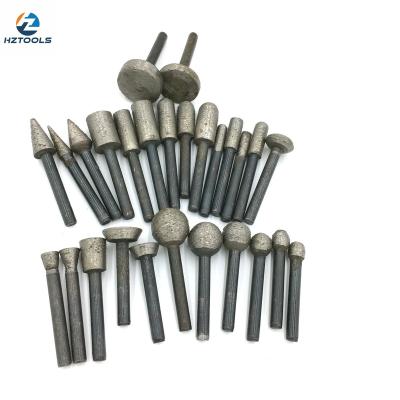 Cina Full Set Marble And Granite Stone Carving Machine Tools , Diamond Mounted Points in vendita