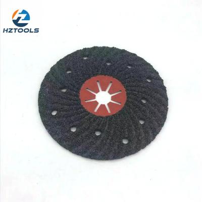 China Marble Silicon Carbide 180mm 7' Center Vulcanized Fiber Depressed Grinding Wheel Sanding Disc For Sanding Grinder. for sale