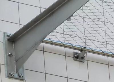 Κίνα SUS316 Stainless Steel Cable Mesh Fence With 2.5mm Rope Wire Weather Resistance προς πώληση