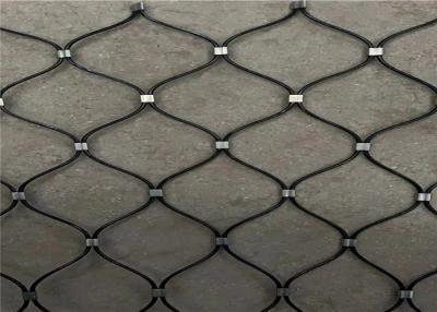 China Resist Rust Zoo Wire Stainless Steel Knotted Rope Mesh For Parrot Enclosure Mesh en venta