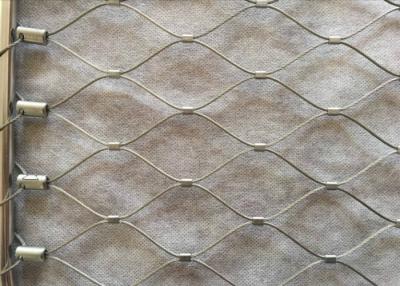 Chine diamètre tissé par main de la maille 1.2-3.2mm de câble métallique de 316L solides solubles pour la balustrade à vendre