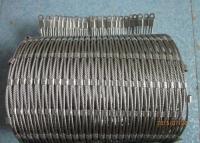 China AISI316 Ferruled Stainless Steel Rope Mesh Rust Resistant For Architecture for sale