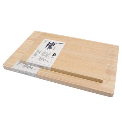 China Japanese Cypress Hinoki Chopper Cutting Boards Wooden Black Wooden Walnut Sustainable Bamboo Cutting Board for sale