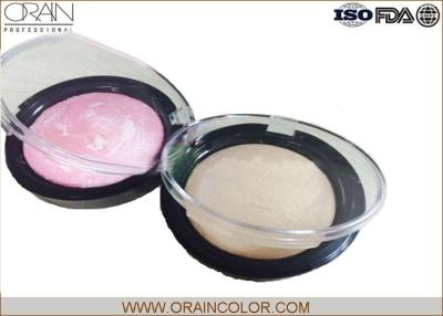 China Skin Whitening Face Makeup Blusher With Flower Color None Brightness for sale