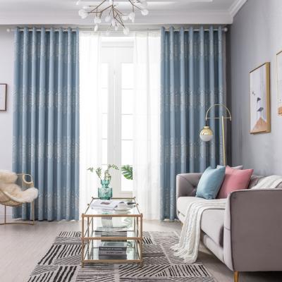 China CorTina Jacquard Fabric Livingroom Luxury Hot Blackout Window Hot Selling Ready Made Curtains Blackout Window For Living Room Curtain for sale