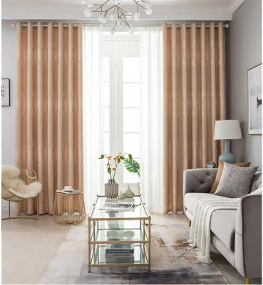 China American Style Cortines China Baratas Polyester Living Room Ready Made European Curtains for sale