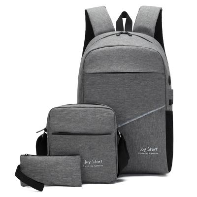 China Waterproof shoulder casual sports backpack for new in 2022 luxury custom laptop bag 14 inch business backpack 3piece for sale