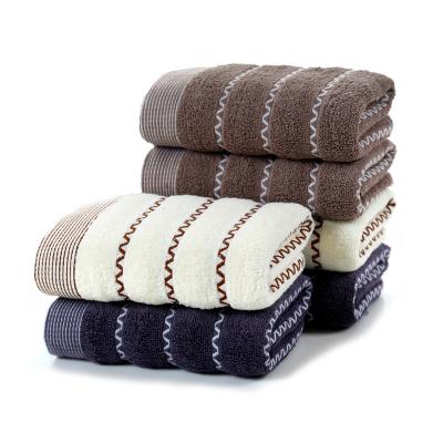 China Wholesale Hot Sale Child Safe Towel Luxury 100% Cotton Customized Multicolor Hotel Gift Home Face Bath Towel High Quality for sale