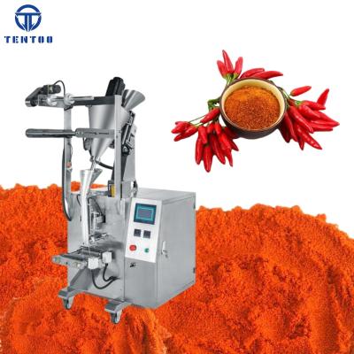 China Automatic Small Food Vertical Low Cost Coffee Saffron Powder Spices Auger Filler Packing Machine for sale