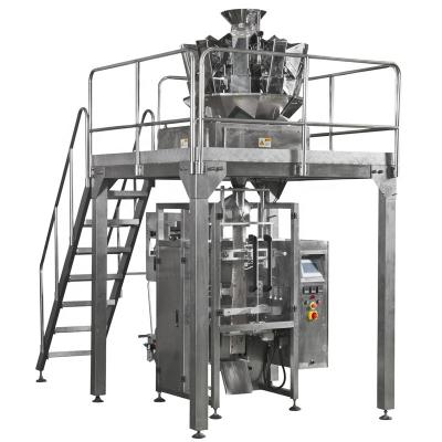 China Food Weigher Pouch Multi Head Packing Machine By Cheese for sale