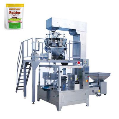 China Rotary Food Premade Bag Biscuits Snacks Doypack Packing Machine for sale