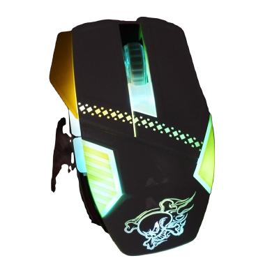 China Gaming New Optical Computer RGB 2.4Ghz Gaming Mouse Metal Roller 5 Buttons Rechargeable LED Wireless Mouse for laptop for sale